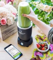 Bilde av Nutribullet Balance - Smart blender med Bluetooth og app-integrasjon, ideell for nøyaktige smoothies og ernæringsinformasjon.